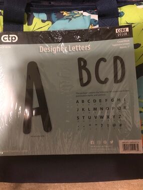 Creative Teaching Press (CTP) 5" Uppercase Designer Letters